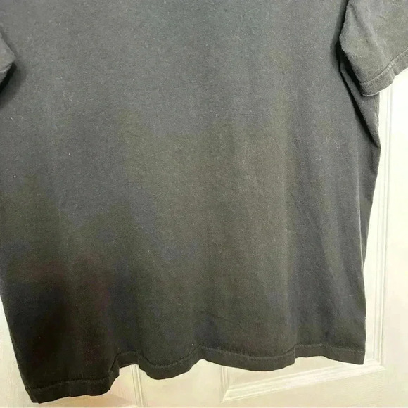 Tommy Hilfiger T-Shirt V-Neck Black Size Extra Large - Picture 10 of 15